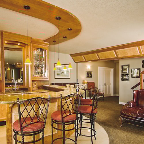 Custom Home Bar