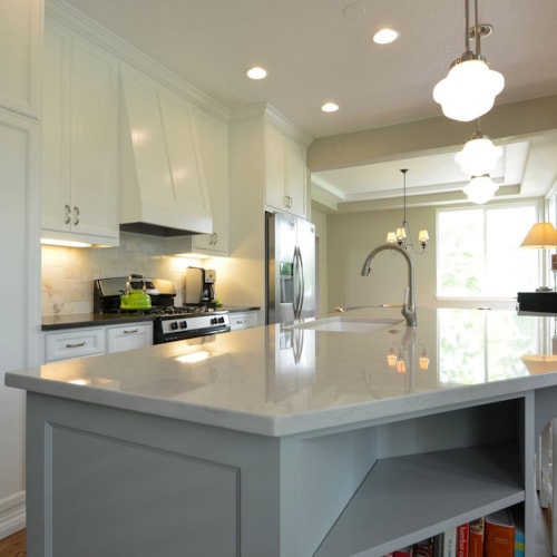 Kitchen Remodel with Custom Range Hood