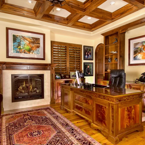 Exquisite Mahogany Home Office