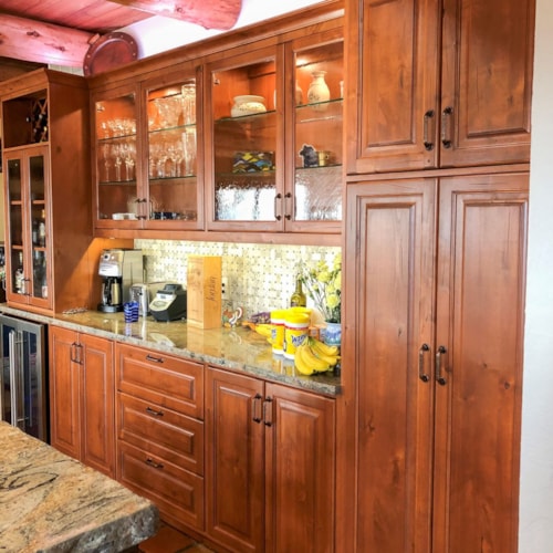 Rustic-design Custom Kitchen