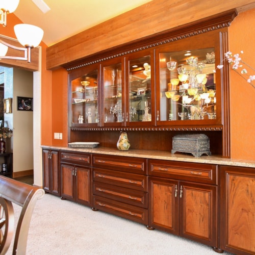 Luxury Dining Room with Old-World European Influences