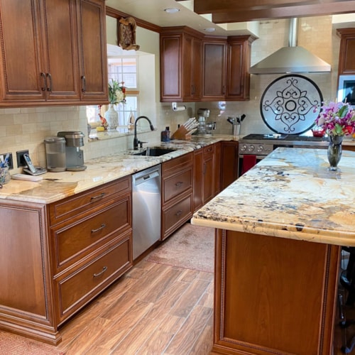 Custom Kitchen in Cherry