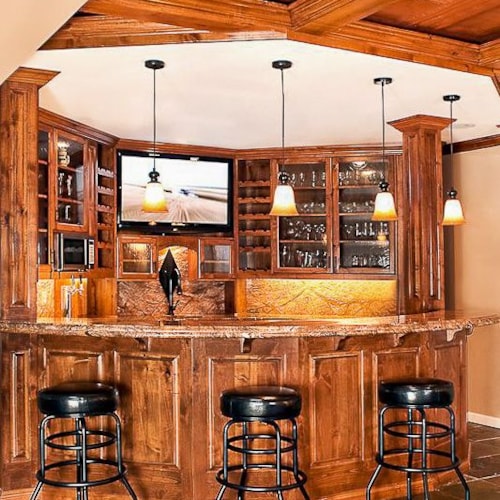 Custom Home Bar