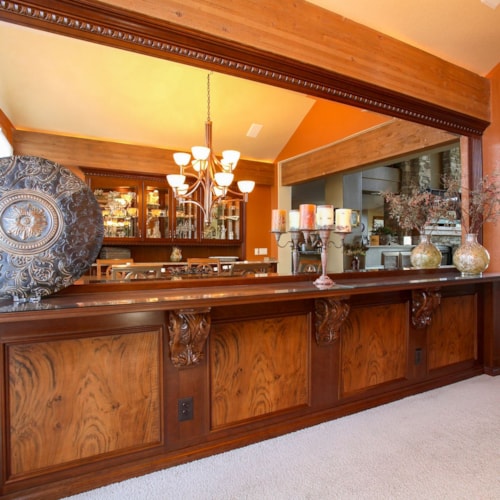 Luxury Dining Room in European Revival Style